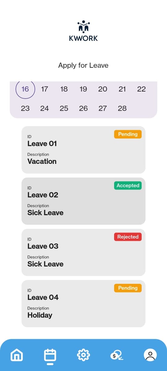 KWork screen 5