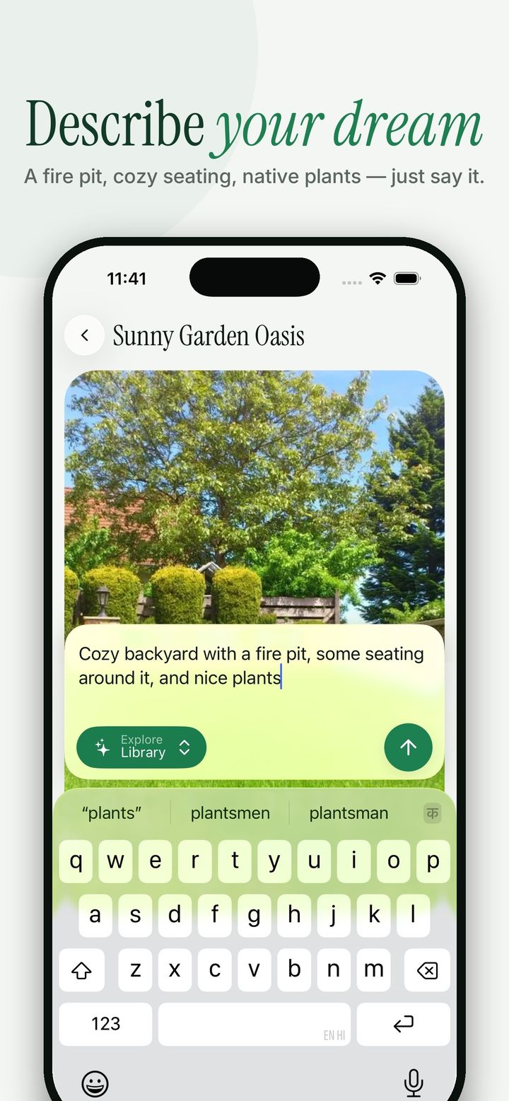 YardPlan screen 3
